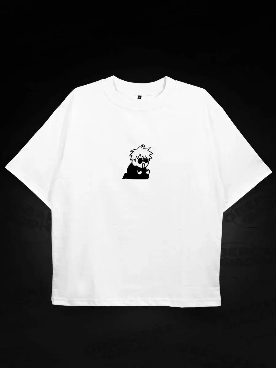 

Bad habit print T-shirt 4XL