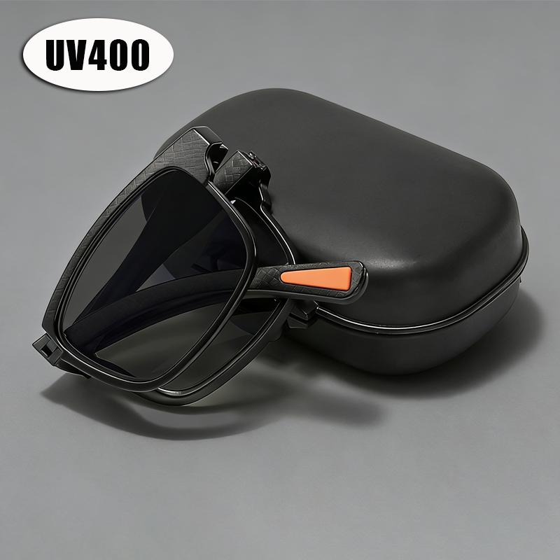 2026 New Foldable Square Sunglasses for Women Premium UV Protection Portable Outdoor UV400 Shades Eyewear Classic Driving Shades