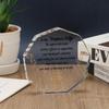 Pastor's Wife Appreciation Plaque - Elegant Acrylic Gift for Pastor Appreciation Day