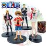 Limited Edition Red One Piece Movie Figures Monkey D. Luffy Roronoa Zoro Sanji And Usopp 18cm Pvc Toys