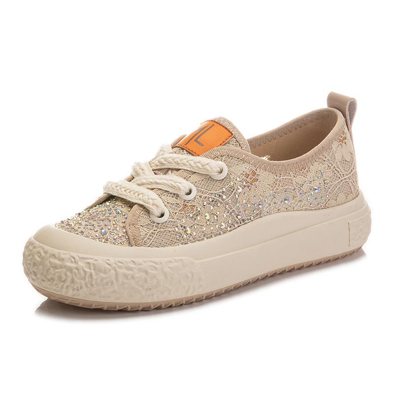 Summer fisherman shoes women's 2025 new mesh breathable casual shoes shallow mouth flat sole shoes women's versatile lace-up women's shoes