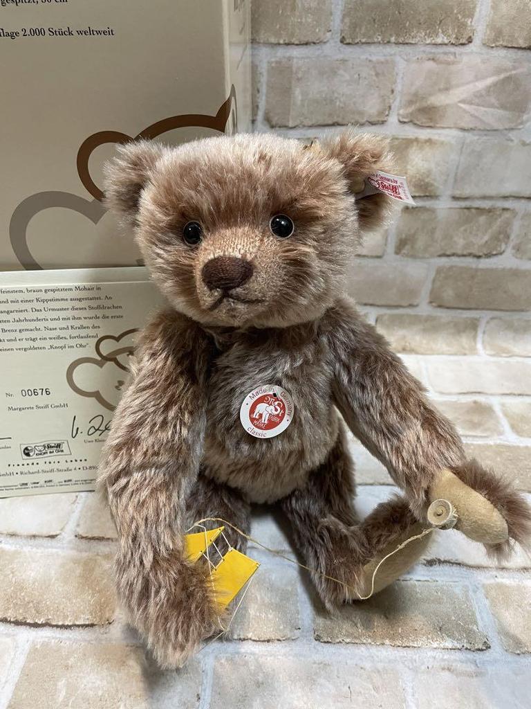 [USED] Steiff Teddy Bear with Roroplan Limited To 2000 Pieces Worldwide