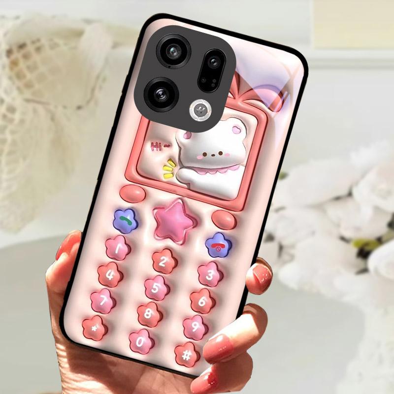Für OPPO Find X9 Pro Hülle FindX9 PLJ110 Gehärtetes Glas Schutzrückseite Für OPPO Find X 9 X9Pro Handyhülle Stoßfänger Fundas