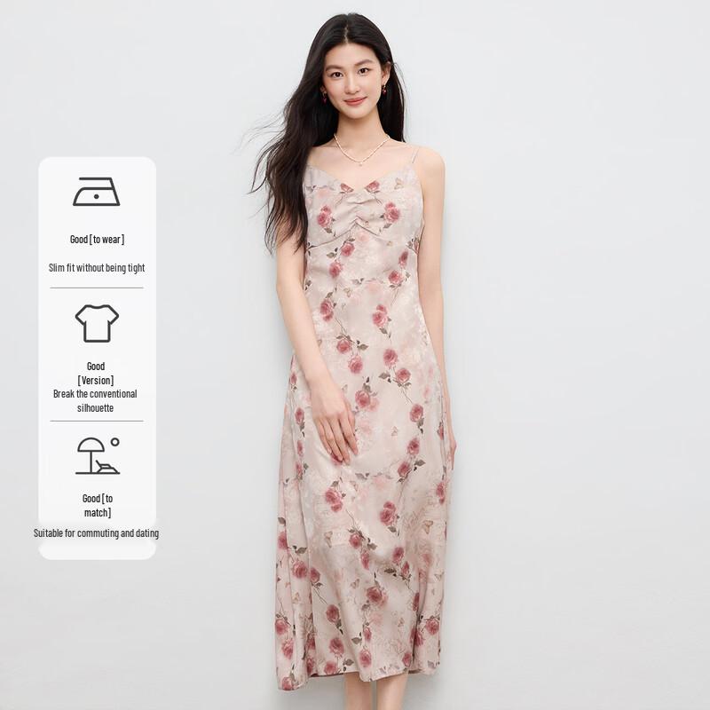FivePlus Summer French Style Strappy Midi Dress M