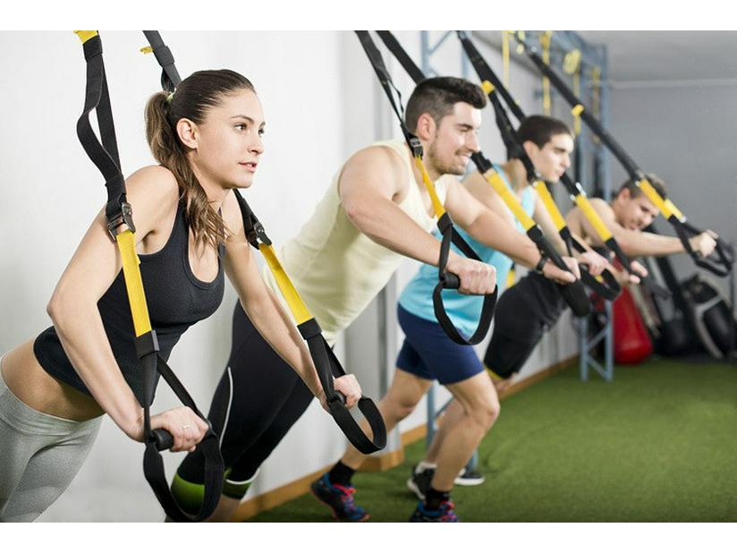 TRX P3 Suspension Training Remmar: Hemmaträning Motståndsband & Yoga Utrustning
