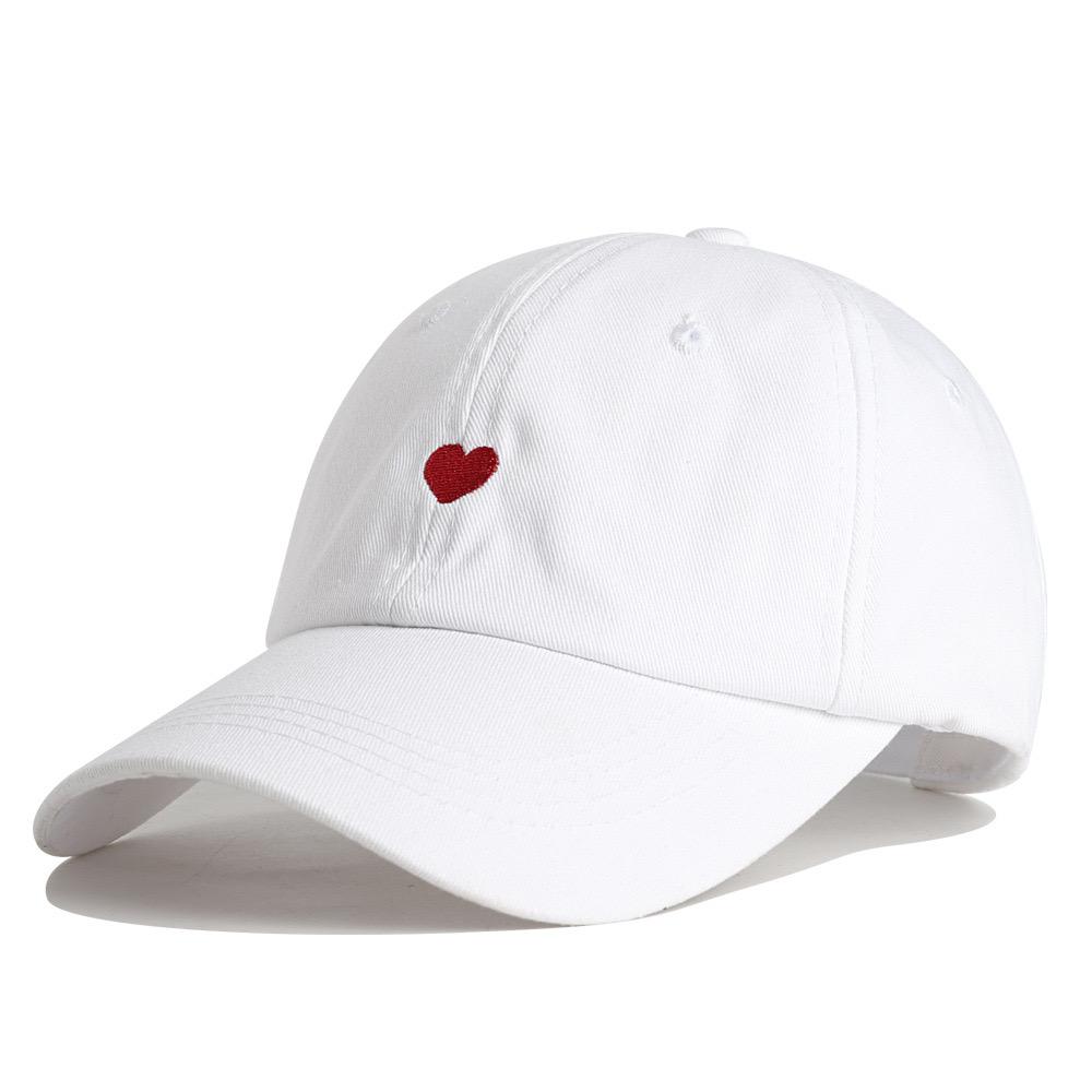 Unisex Leisure Baseball Cap Little Love Embroidery Hats Cap For Men Women Fashion Streetwear Dad Hats