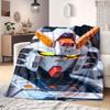 Newtype Gundam Pilot Flannel Blanket Warm,Comfortable,Suitable for Bedrooms,Sofas,Beds,Chairs,Picnics,Travel