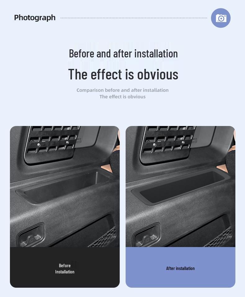 Chery iCAR V27 Trunk Side Storage Box Accessories