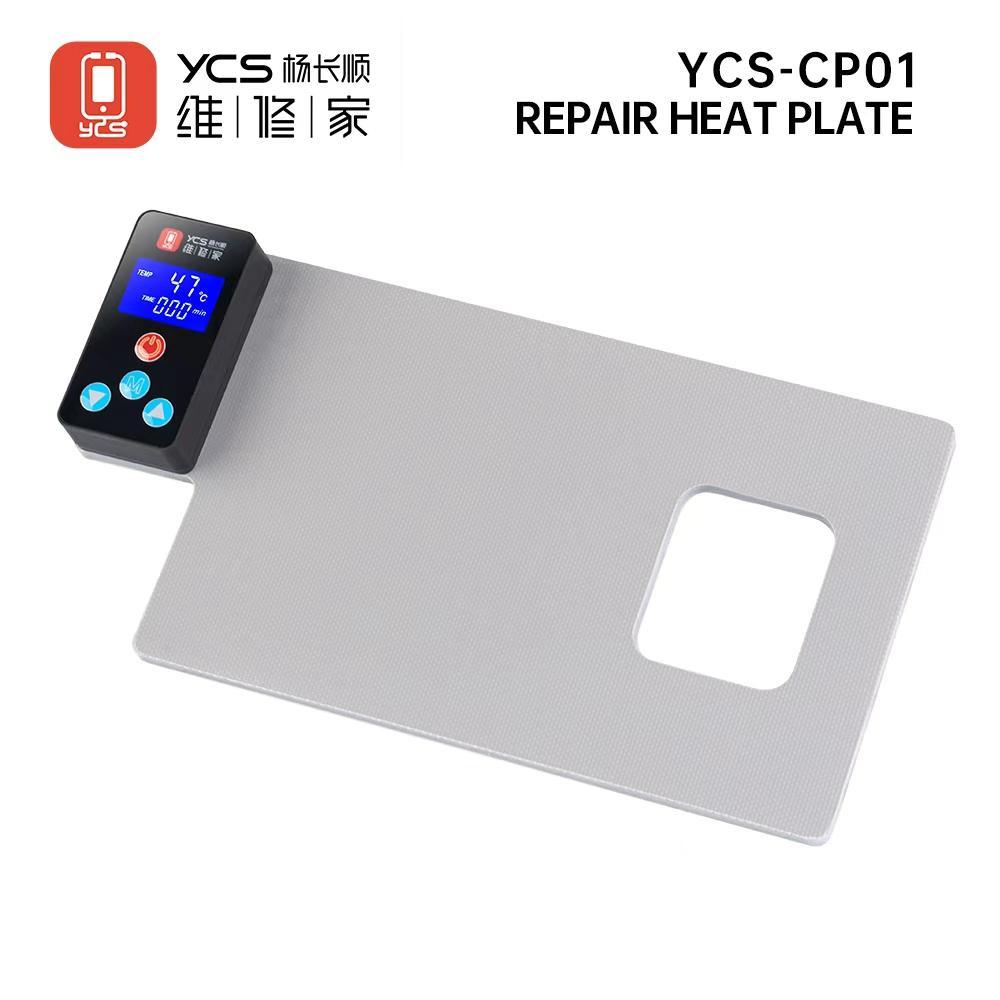 YCS Mobile Phone Repair Heating Screen Removal Silicone Pad Screen Digital Display Temperature Control