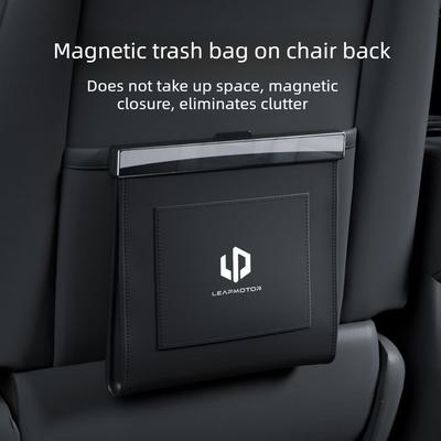Suitable for Leapmotor B10 C10 C16 Car Garbage Bin Rear Seat Dedicated Magnetic Storage Car Accessories