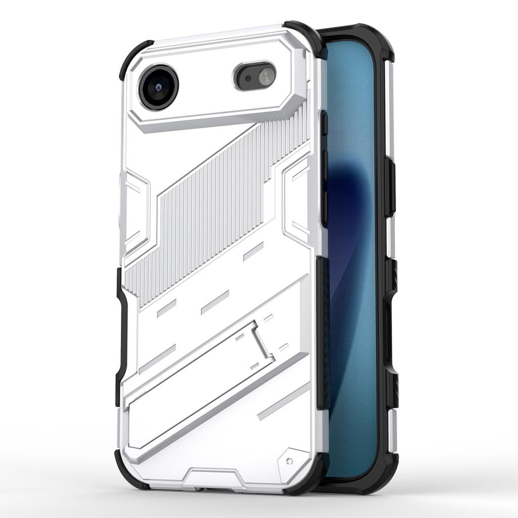 For iPhone Air Case PC + TPU Shockproof Phone Cover with Kickstand
