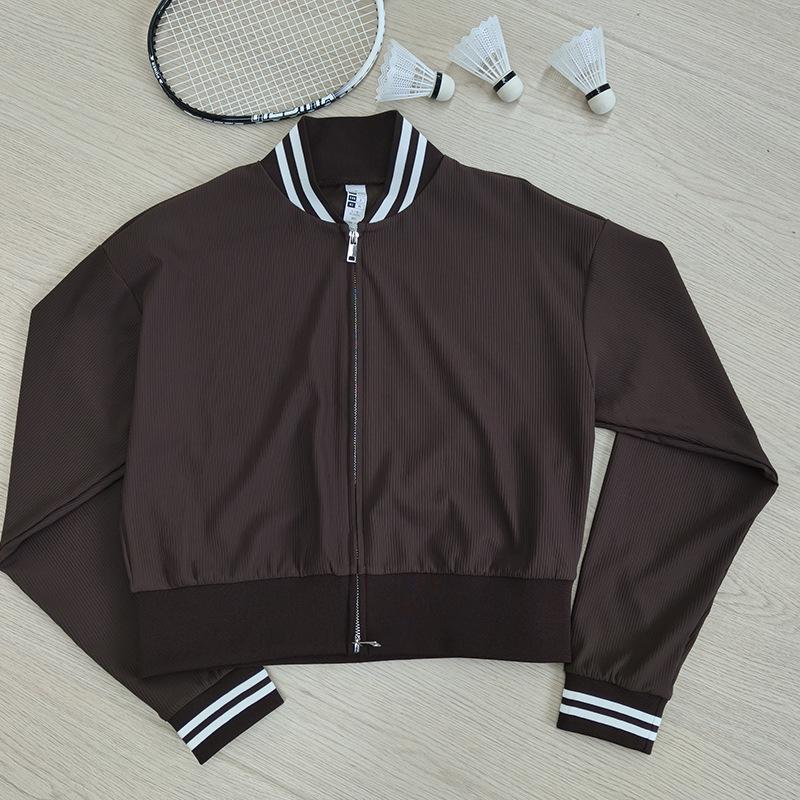 

Women s Color Block Stripe Hoodie Jacket for Yoga and Tennis X-Large