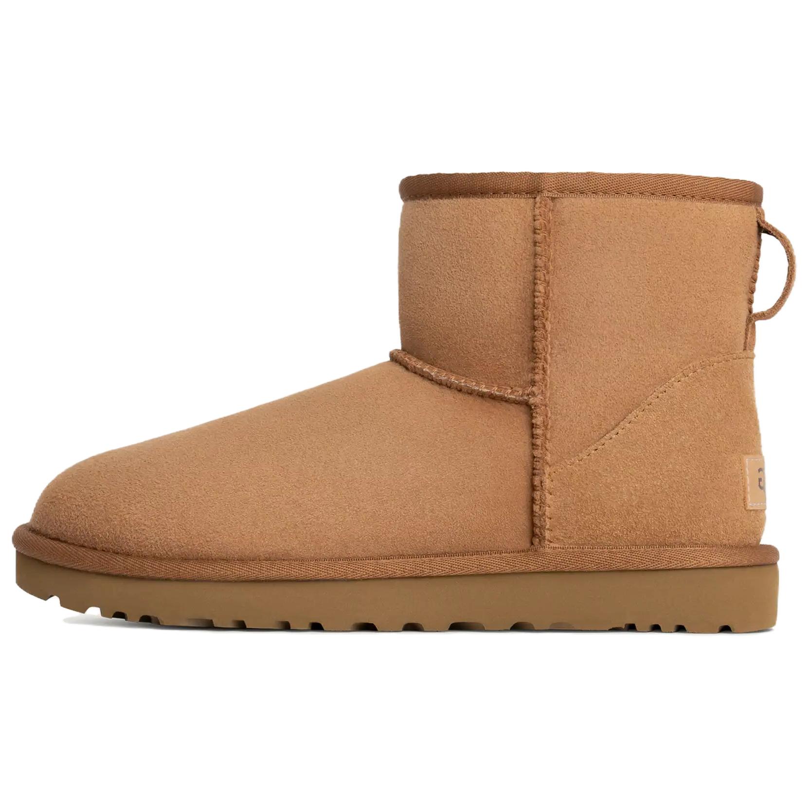 

Новые UGG Classic Mini II Ботинки Каштановые Женские 1016222-CHE 39