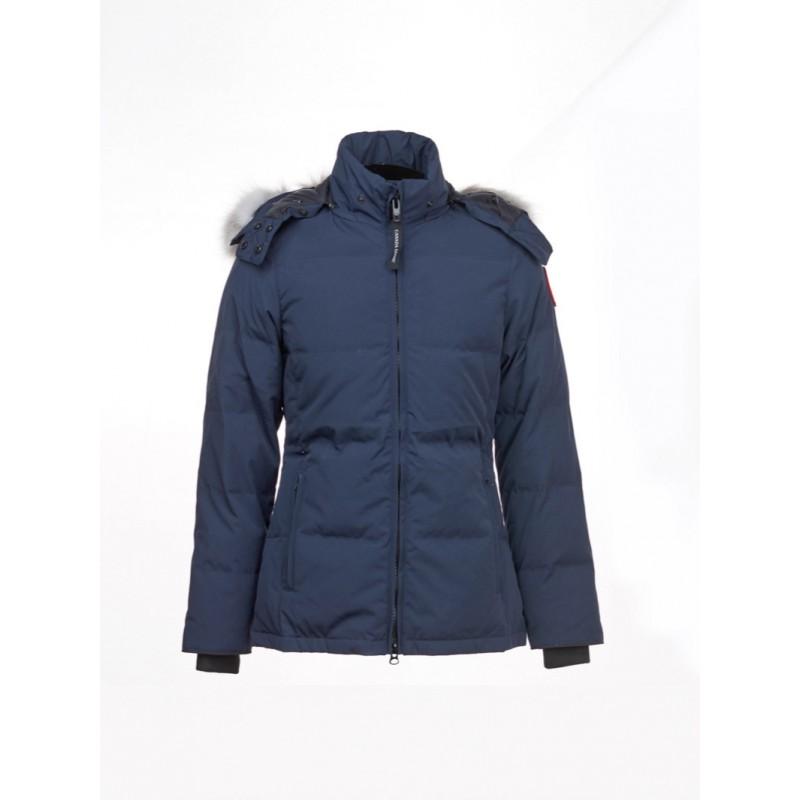 Womens Hooded Down Jacket With Removable Raccoon Fur Trim 90% White Duck Slim Fit Winter Coat