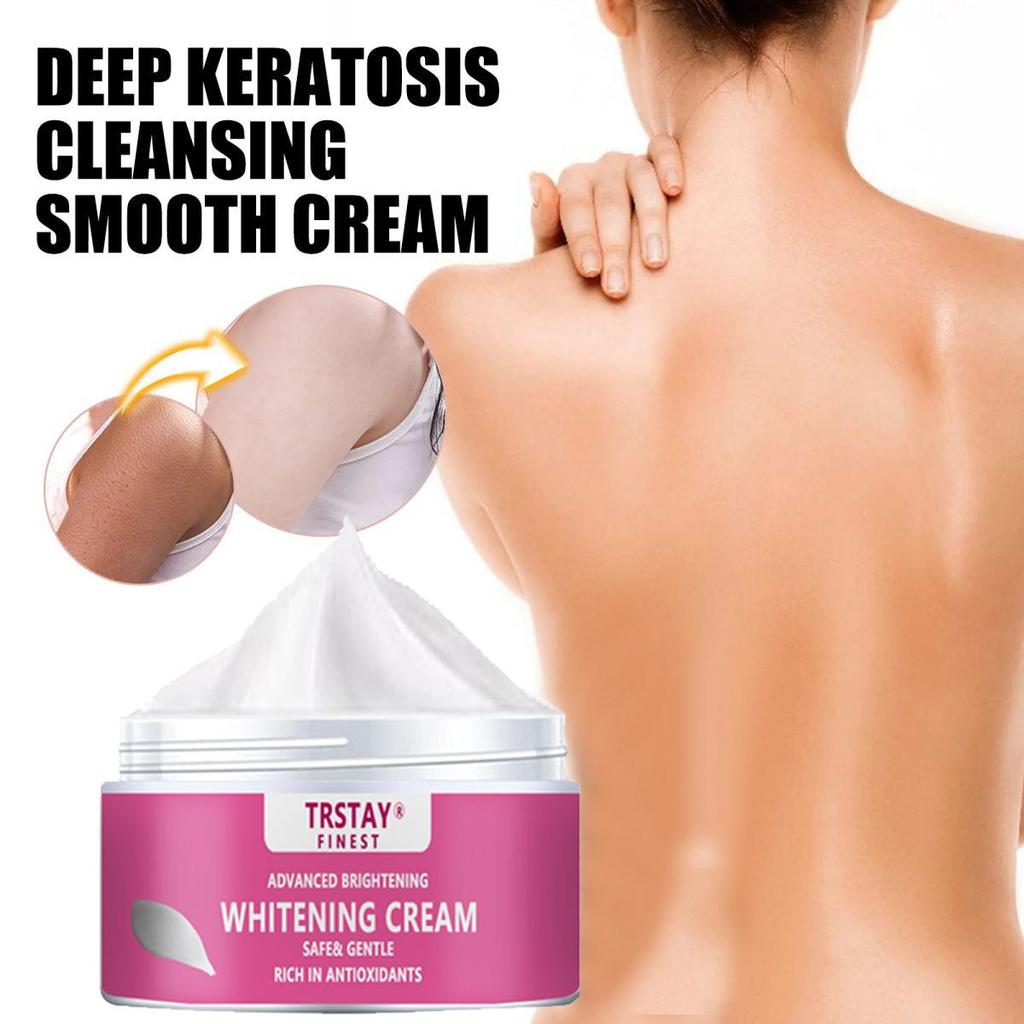 Body Whitening Cream, Lightens Dullness, Hydrates and Moisturizes, Brightens Skin Tone, Soothes Dryness, and Makes the Skin Delicate and Smooth