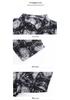Elegant Summer Silk Print Women's Seven-Sleeve Top