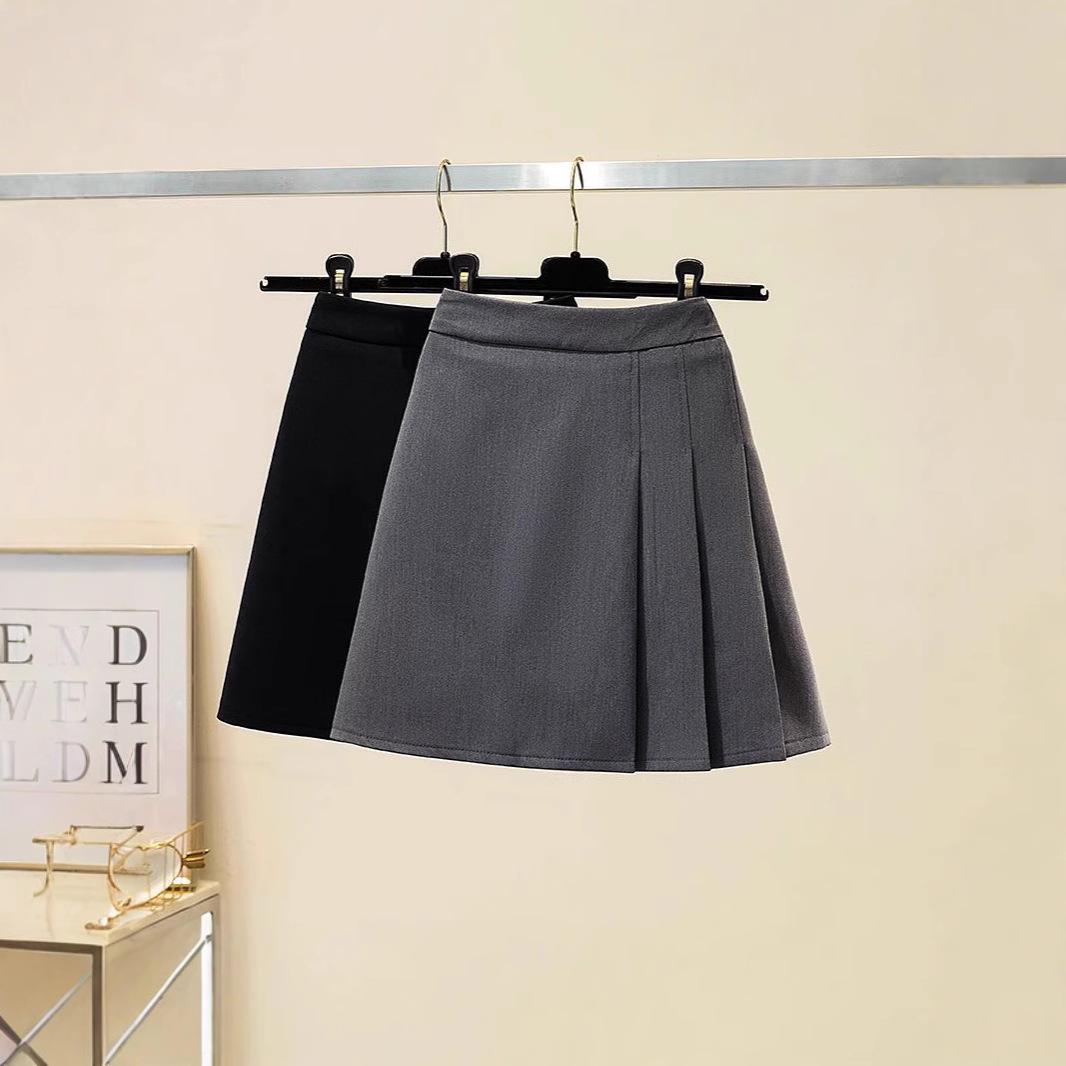 

Women s Irregular Pleated A-line Skirt - Spring/Summer 2025, Slimming Fit, Plus Size Options XS [70-79 lbs]