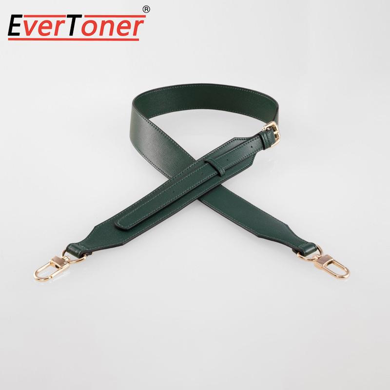 EverToner Fashion Leather Bag Straps Long Adjustable Leather Bag Strap Replacing Underarm Shoulder Straps Bag Accessory
