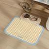 Pet-Specific Quick-Dry, Non-Slip Cartoon Diatomaceous Earth Mat for Cats & Dogs