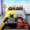 Duvet Cover Naruto Anime Cartoon Bedding Set Comforter Cover Queen King Size Teens Bedroom Dormitory Home Gifts Soft Comfortable