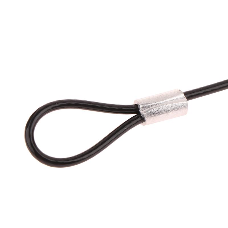 30/60Cm Protable Safety Strap Stainless Steel Lanyard Cord Wrist String Hand With Long Curved Screw For Sport Camera Accessories