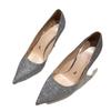 Wear Large Size Pointed High Heels Summer New Stiletto Sequins Fashion Women's Shoes Fashion Single Shoes Women