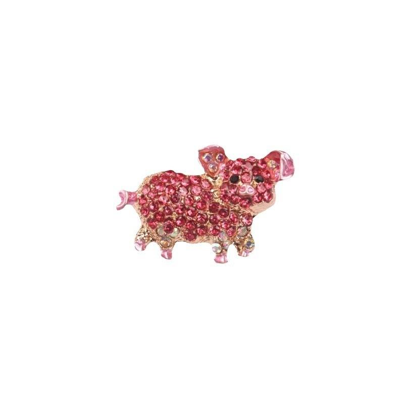 Alloy Pig Zodiac Brooch Pin For Women Fashion Jewelry Winter