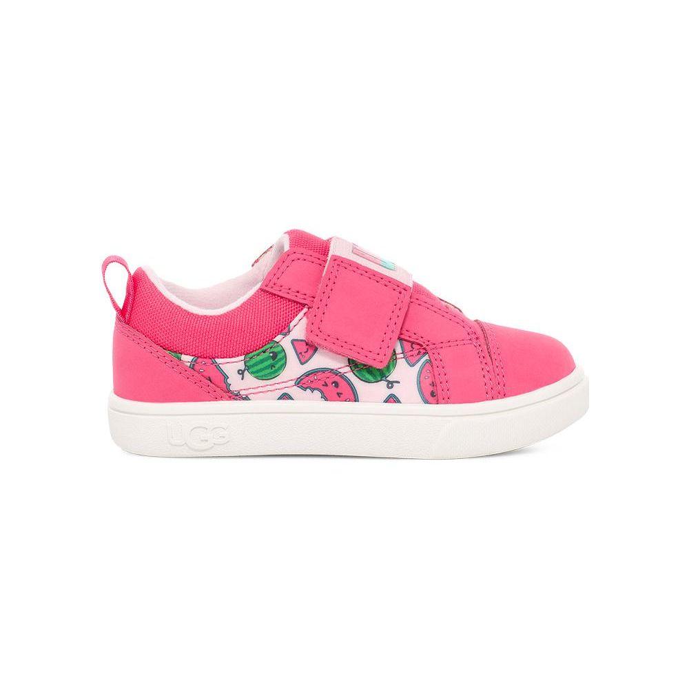 UGG Canvas Comfortable Casual Versatile Non-Slip Low-Top Walker Shoes Baby Shoes Red 1136477T-WTR