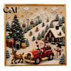 Fai da te Mosaico 3D Artigianato Halloween Pittura con Perle Finte Kit, Fantasma Carino 3D Hobby Antistress per Donne Kit Adulti, Artigianato di Natale Casa