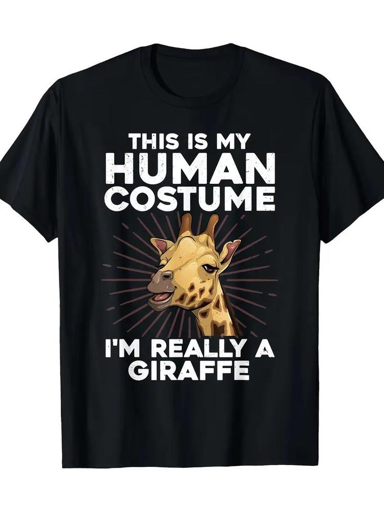 Cool Giraffe For Men Women Zoo Animal Lovers Safari Wildlife T-Shirt220g Unisex T-Shirt L