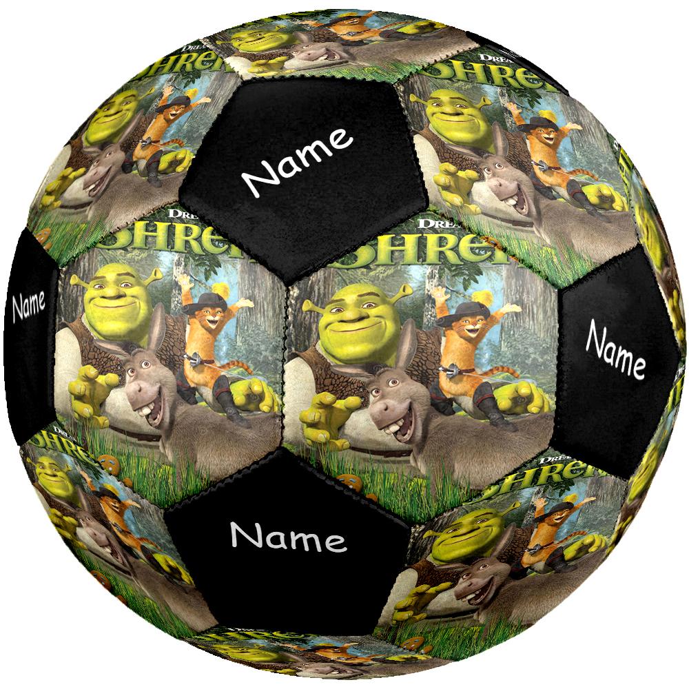 Custom Name Shrek Theme Size 5 Soccer Ball, Suitable for Both Indoor and Outdoor Matches, a Gift Suitable for Everyone.