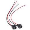 2Pcs Glühbirne Sockel T10 W5W Weiche Gummi Glühbirne Sockel Lampe Halter Für Auto