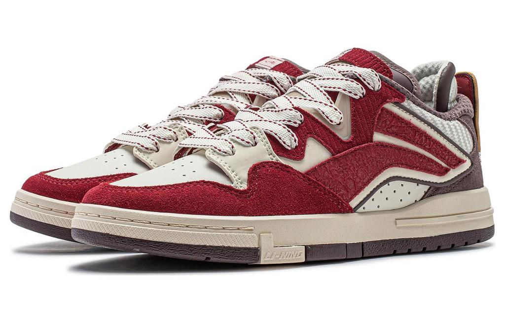 Li Ning Wave PRO Special Story Edition Slip Resistant Cushioning Abrasion Resistant Low top Skateboard Shoes Women's AECU002-1