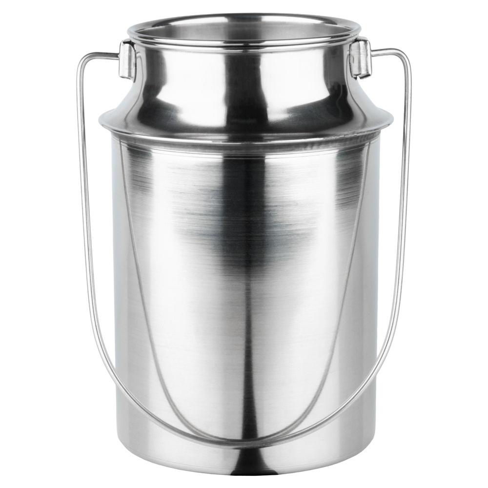 Kanka Stalowa Bańka Konwia Metalowa Pojemnik Na Mleko Do Mleka Retro 3,2L