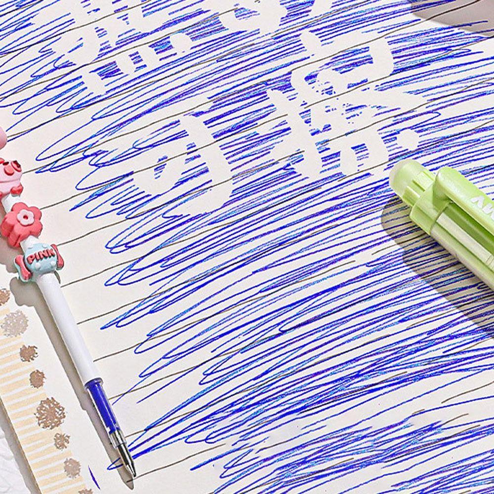 Student Pen Panda Cherry Blossom String Pen Writing Stationery Decompression Pen Press Gel Pen
