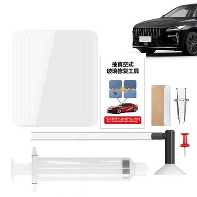 Auto Glass Repair Kit Windshield Cracks Gone Glass Repair Kit Car Window Repair Kit Glass Repair Fluid Vehicle Windscreen Tool