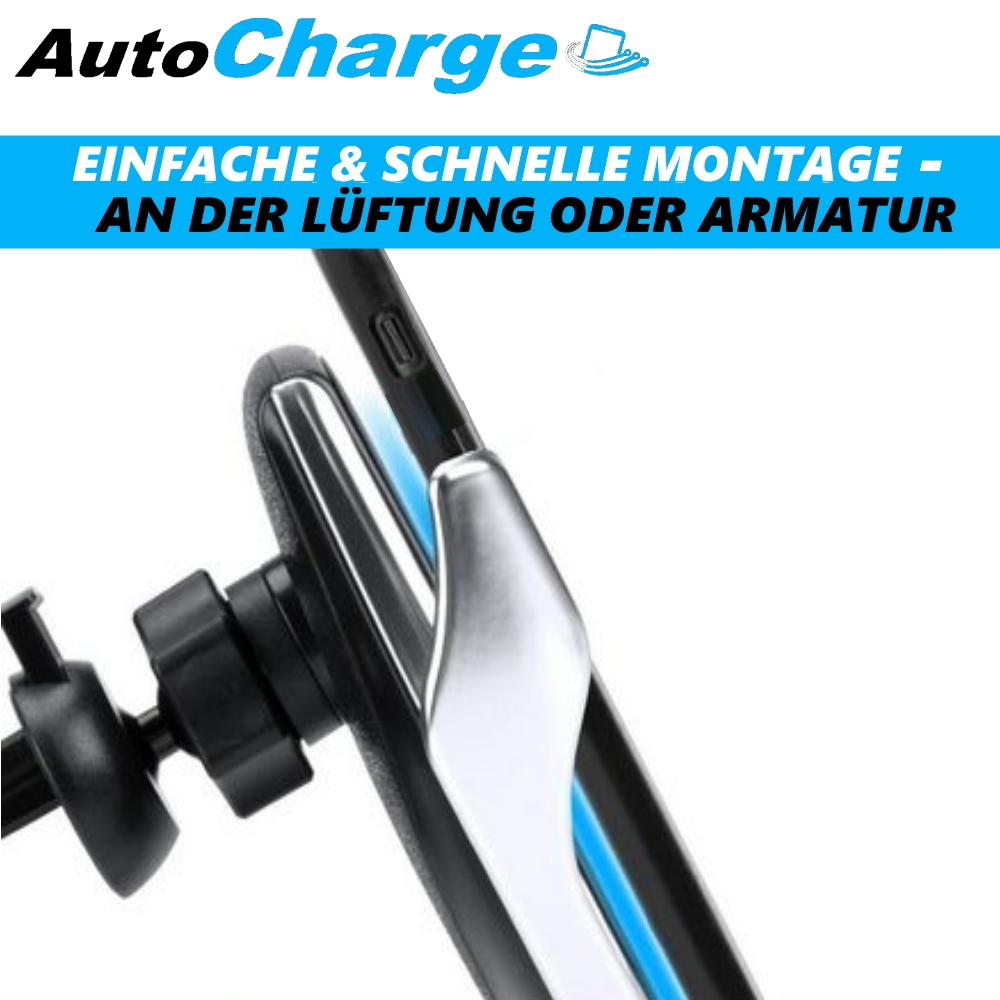 AutoCharge Qi Car Wireless Charger Mobile Phone Holder Car Wireless Charger