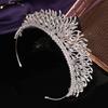 Echsio Stock Wedding Tiara Classic New Exquisite Design Bridal Hair Accessory Vintage Crown for Women BC6480 Corona Princesa