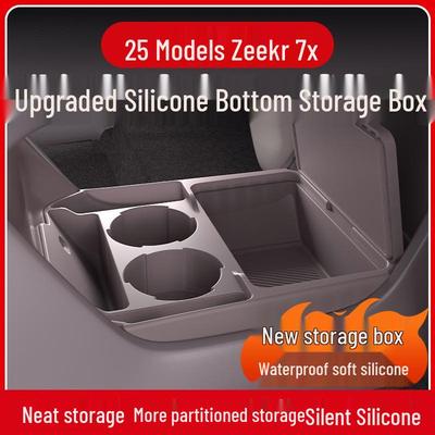 Zeekr 7X Center Console Silicone Storage Box for Glasses