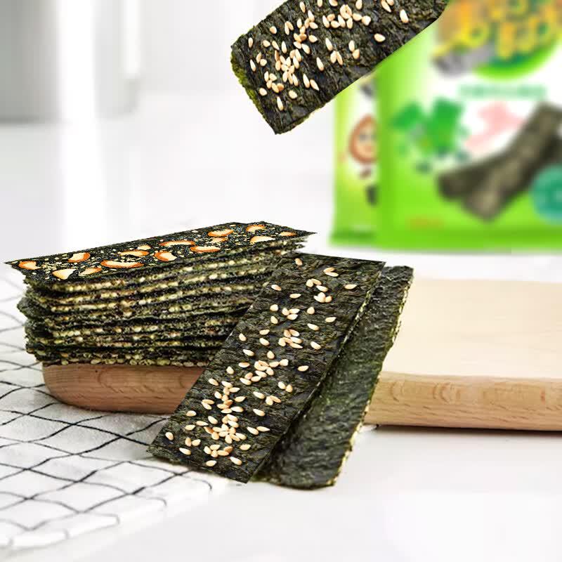 Xizhilang Meihua Shiguang Nut Sandwich Seaweed Snacks