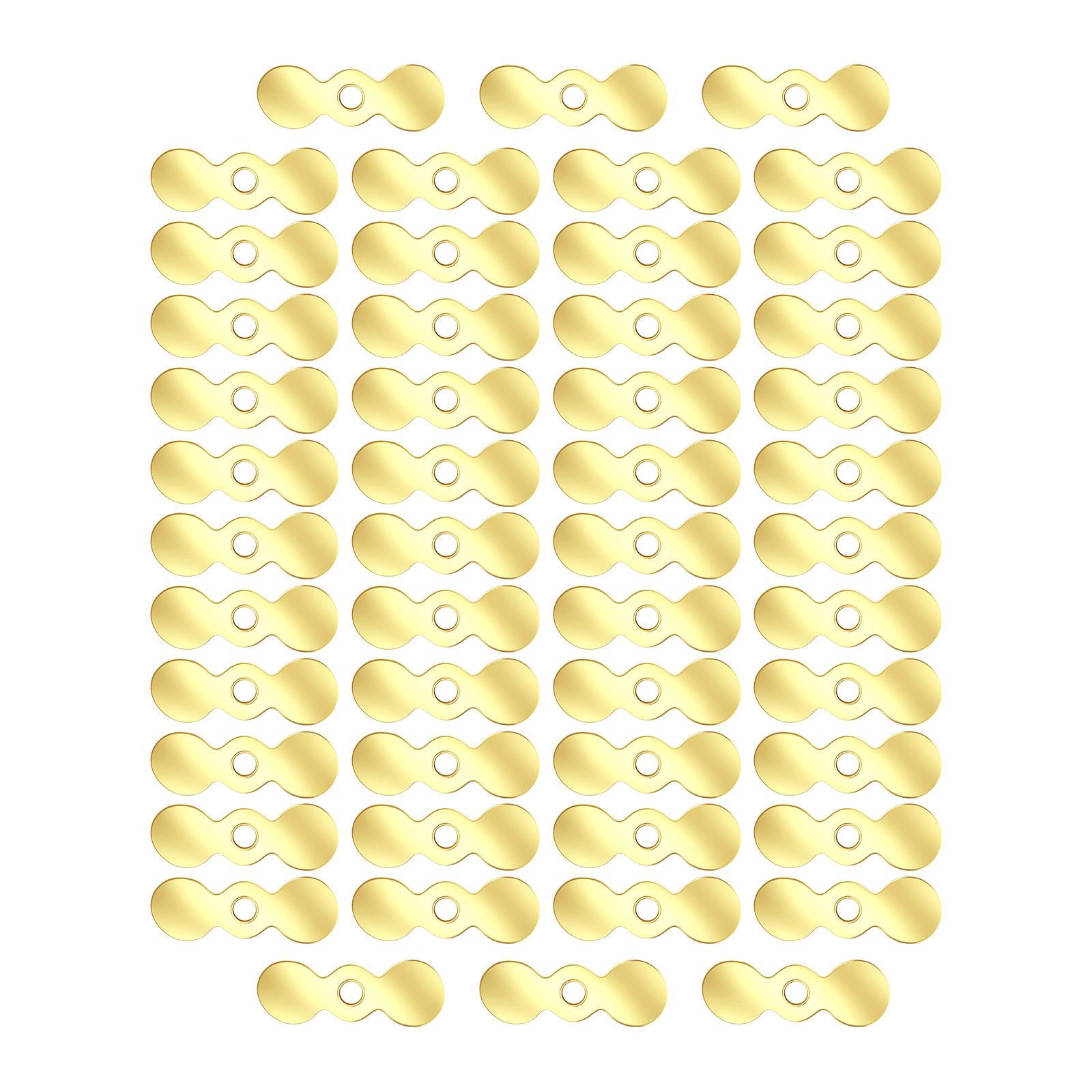 

50 шт. рыболовные винты лопасти приманки сменный винт муха поверхностные рыболовные приманки приманки рыболовные винты блестки M золотой