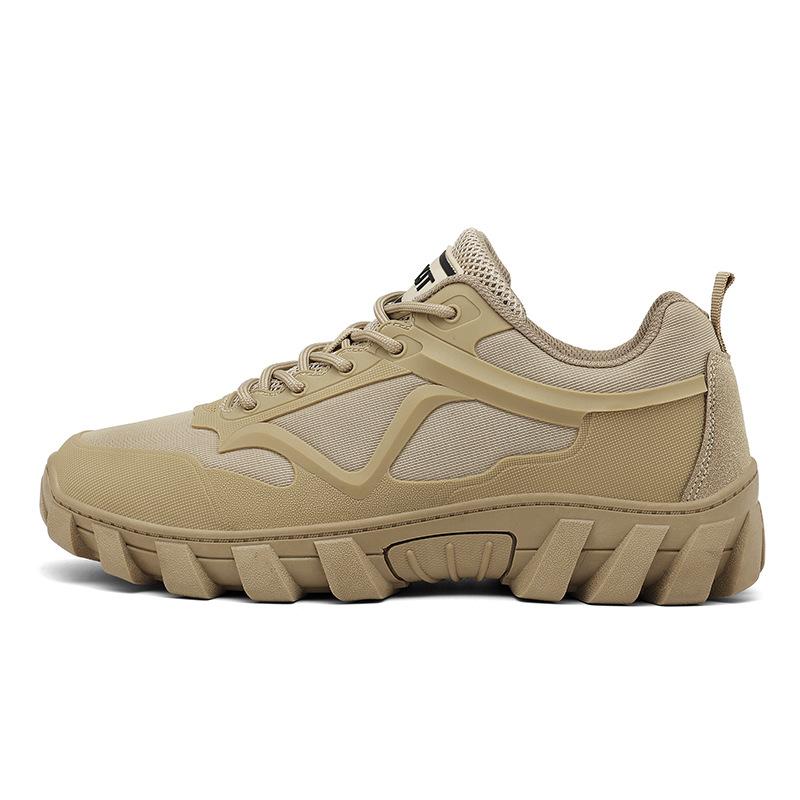 

Новая мужская обувь для хайкинга на открытом воздухе, обувь для хайкинга, дикий альпинизм, нескользящая, легкая, дышащая мужская обувь, повседневная модная обувь для путешествий 46 песочный