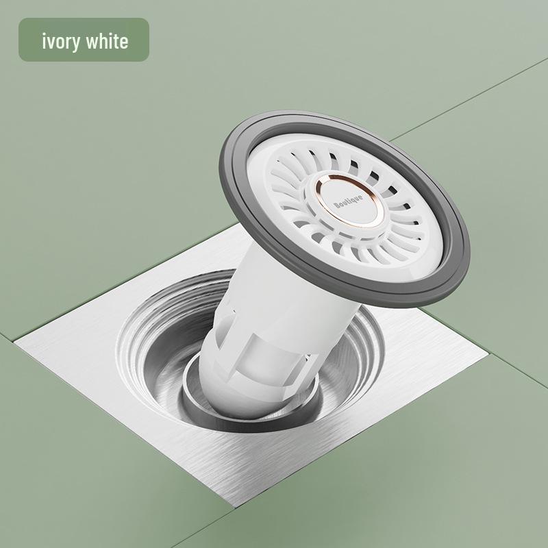 Silicone Floor Drain Cover: Odor-Proof, Anti-Backflow Inner Core for Toilets & Bathrooms