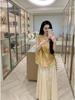 2026 Chinese-Style Summer Set: Elegant High-End Sleeveless Top & Skirt