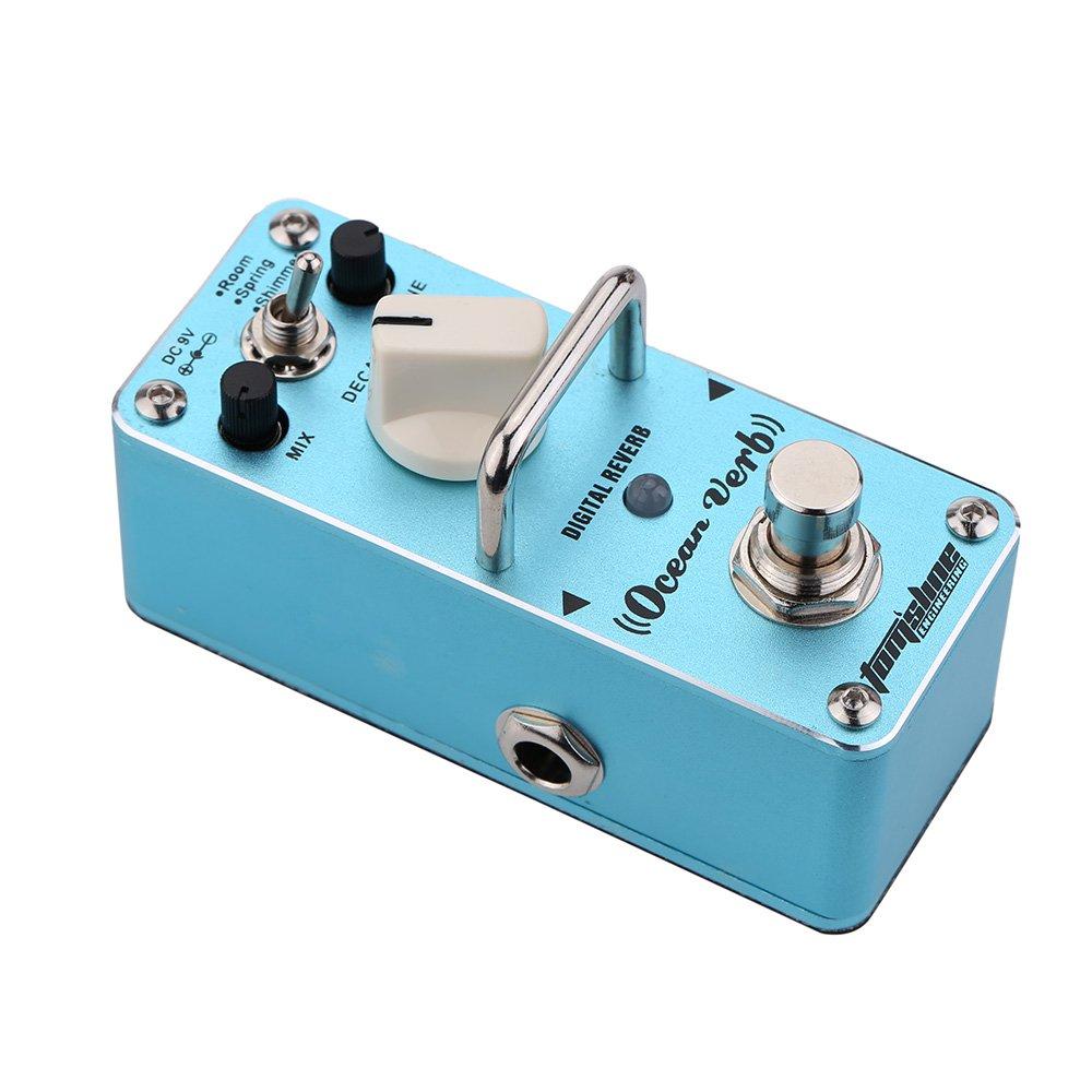 Toms Line Pedal Toms Line Digital Mini Effect Pedals Series Digital Reverb Pedal Ocean Verb [ ] AOV-3