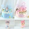 Genuine Elsa & Anna Resin Cake Toppers for Birthdays
