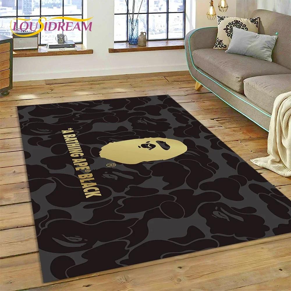 

3D Printing B-BAPE Fashion Carpet Rug for Bedroom Living Room Home Sofa Decoration,Children Game Large Decor Floor Mat Gift 40x60cm( 15x23in )