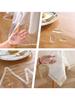 1pc54IN transparent plastic tablecloth protective cover, oil-proof transparent tablecloth, furniture kitchen home