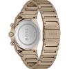 BOSS Candor Chrono Verde Champagne Pulsera de Acero Inoxidable Reloj de Cuarzo para Hombre 1514222