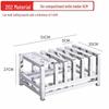 GOWKE Stainless Steel Commercial Chopping Board Rack